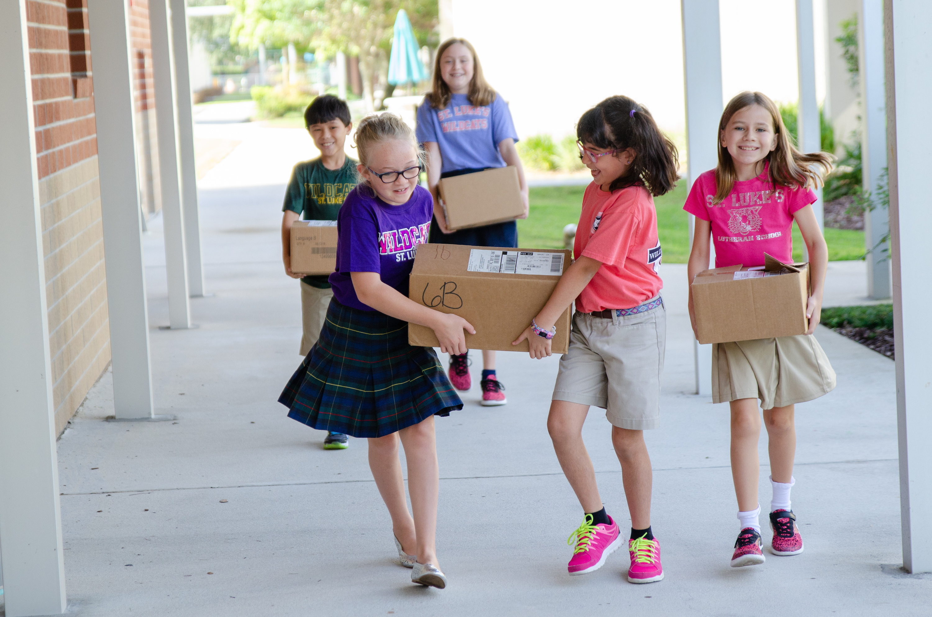 St. Luke's Students – Food Drive 