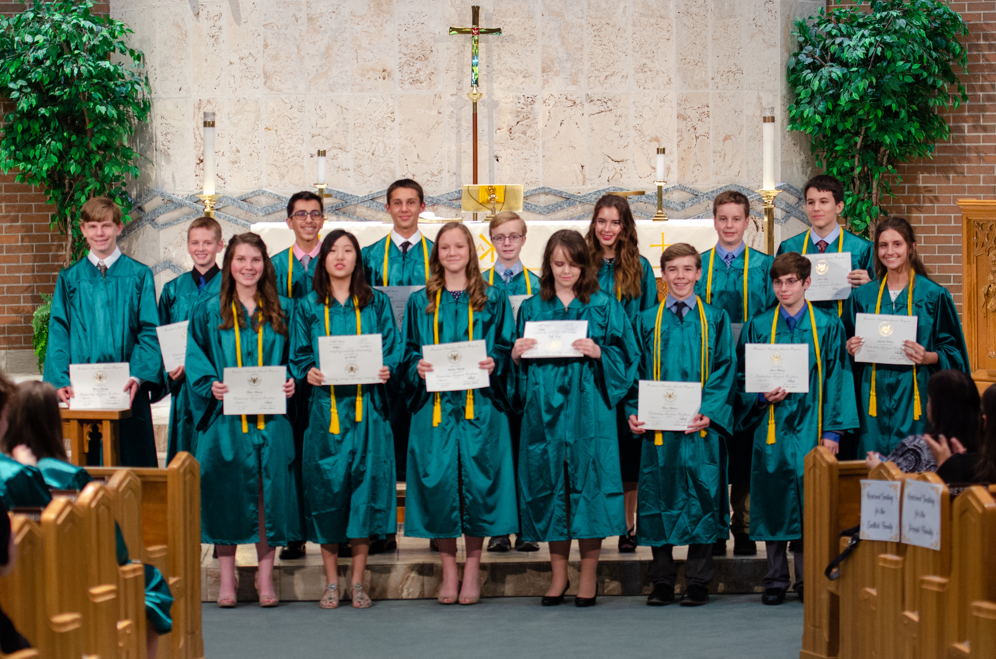 St. Luke's Graduating Class